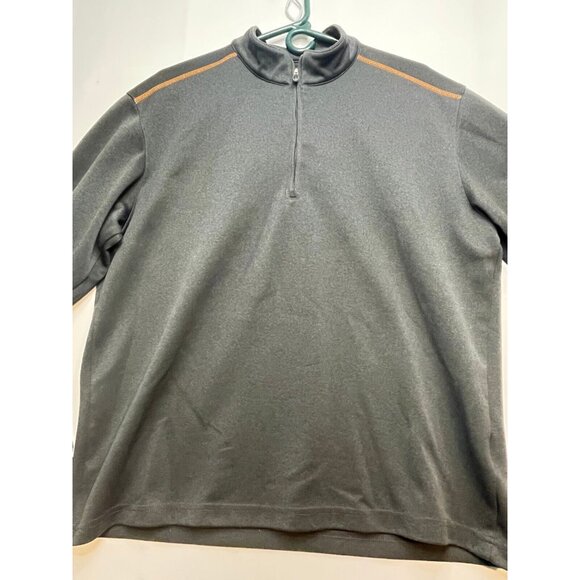 Pebble Beach Golf 1/4 zip sweater mens medium gray - Picture 5 of 9
